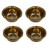 Brass Prasadam Bowl Set of 4
