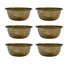 Brass Prasadam Bowl Set of 6