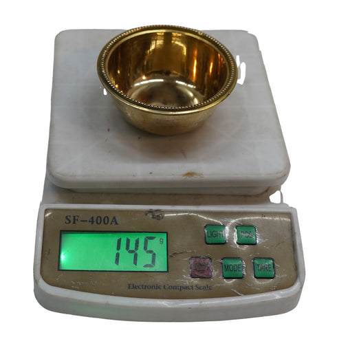 Brass Prasadam Bowl Set of 6