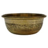 Brass Floral Serving Bowl Set of 1
