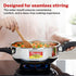 Prestige 4 Litre Stainless Steel Deluxe Alpha Svachh Outer Lid Senior Pressure Pan 4 L