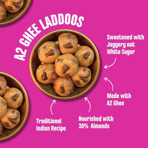 Early Foods Jowar Choco Chip A2 Ghee Laddoo