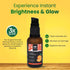 Moraze Cosmetics Instant Glow 1 De Tan & Brightening Serum FREE Lip Scrub