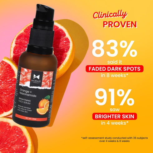Moraze Cosmetics Instant Glow 1 De Tan & Brightening Serum FREE Lip Scrub