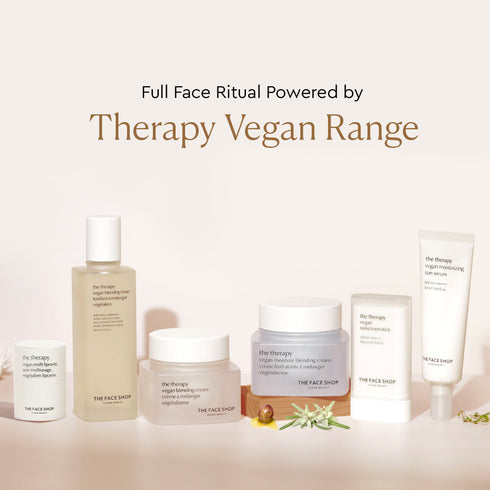 The Face Shop The Therapy Vegan Moisturizing Sun Serum