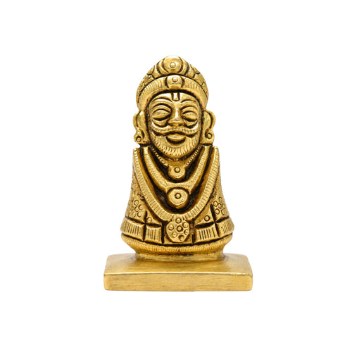 Brass Khatu Shyam Ji Murti 184g
