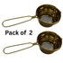 Handcrafted Brass Tea Strainer Set of 2