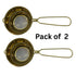 Handcrafted Brass Tea Strainer Set of 2