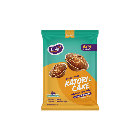 Early Foods Trial Pack Jowar Sesame Katori Cake Mix