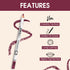 Colors Queen Lip & Eye Definer Set – 12 Shades for Precise Looks