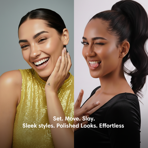 The Earth Collective HAIR FINISHING STICK Instant Flyaway & Frizz Control Set Move Stay & Slay