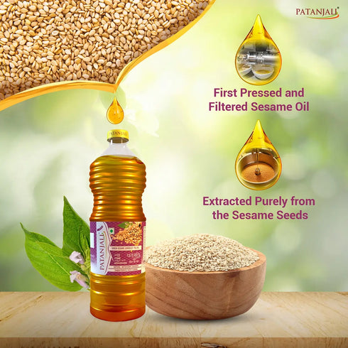 Patanjali Sesame Oil (B) - 1ltr