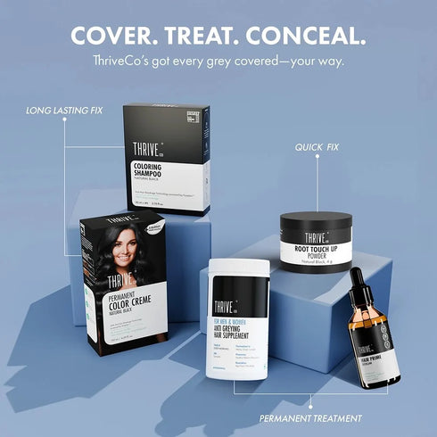 Thriveco Hair Root Touch Up Powder