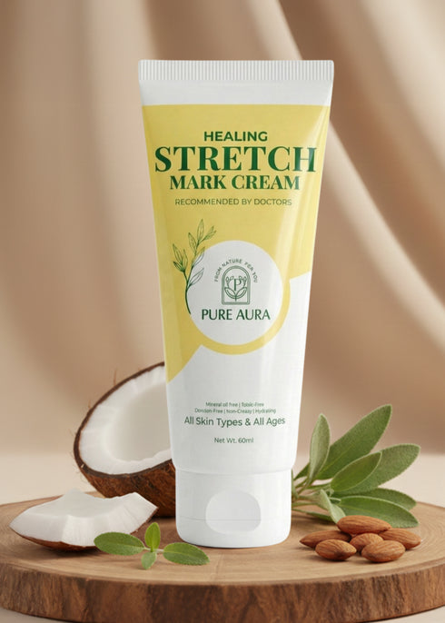 Pure Aura Healing Stretch Mark Cream - 60ml