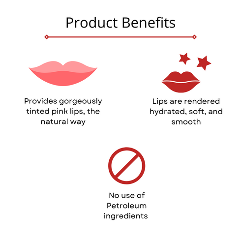 Omorfee India Rose Tinted Lip Salve (Stick)