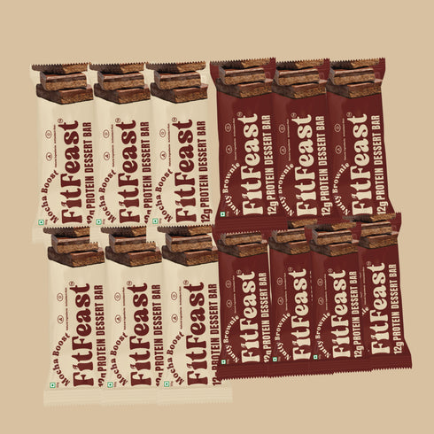 Fitfeast Protein Bars Assorted (Pack of 2)