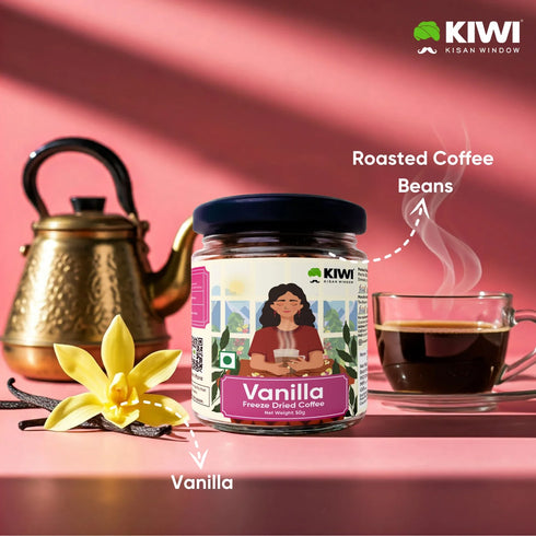 Kiwi Vanilla Freeze Dried Coffee