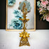 Tamas Brass Ten Wicks Peacock Lamp