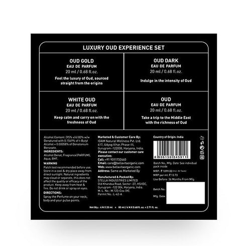 Bella Vita Luxury Oud Experience Perfume Set