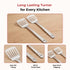 Vinod Stainless Steel Basting Slotted Turner Cooking Palta Set of 2 30 cm High Quality Stainless Steel Rust Free Dishwasher Safe No 4