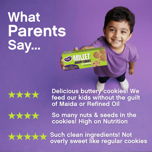 Early Foods Ragi and Amaranth Jaggery Cookies