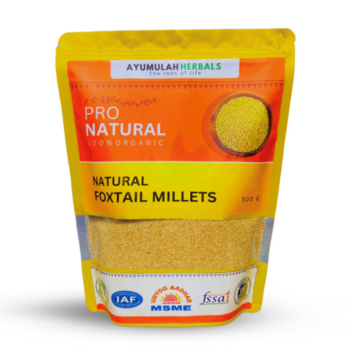 Ayumulya Foxtail Millets