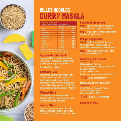 Slurrp Farm Millet Noodles - All Flavours x