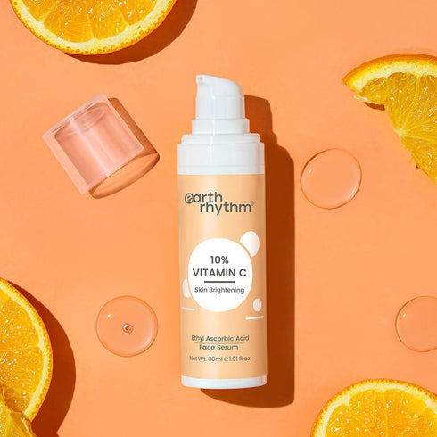 Earth Rhythm 10% Vitamin C Skin Brightening Face Serum