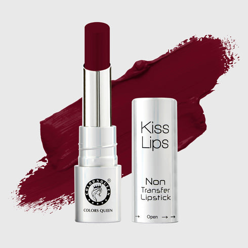 Colors Queen Kiss Lips Non-Transfer Matte Lipstick – 24 Bold Shades