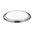 Vinod Stainless Steel Rajbhog Plate Set of 6 28.5 cm Lunch and Dinner Plate Highest Quality Stainless Steel Mirror Finish Rust Free