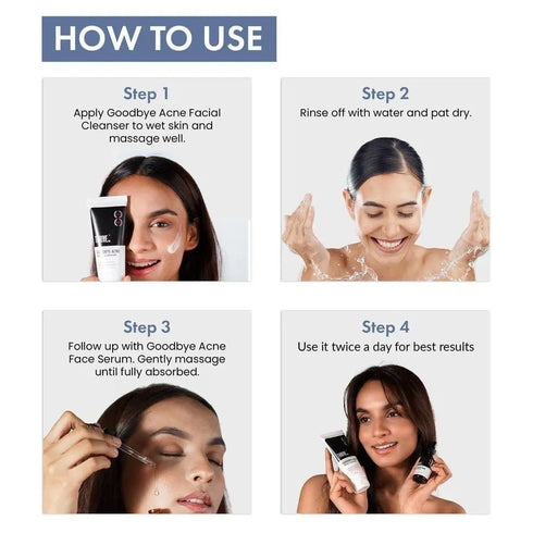 Thriveco Goodbye Acne Cleanser & Acne Serum