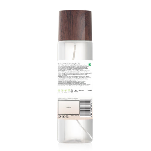 PureSense Calm Macadamia Soothing Body Mist | Paraben & Sulphate Free | From the makers of Parachute Advansed