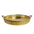 Brass Plate with Handle Puja Thali