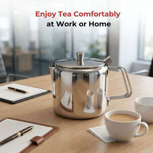 Vinod Stainless Steel Teapot 350 ml