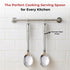 Vinod Stainless Steel Serving Paan Cooking Spoon Set of 2 31 cm Highest Grade Stainless Steel Mirror Finish Rust Free No 4