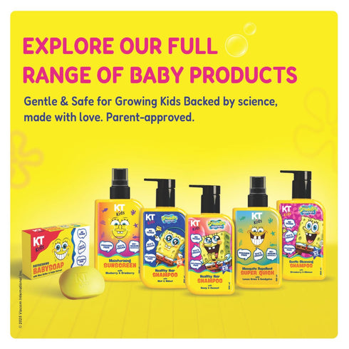 Kt Kids Healthy Hair Shampoo For Girls 8 Yrs
