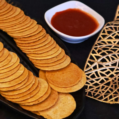 Healthy Master Roasted Oats Khakhra | Gluten Free Coin Sized