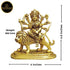 Tamas Brass Durga Mata with Lion Statue/Idol