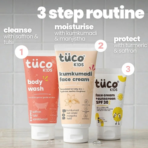 Tuco Travel Skincare Kit for kids