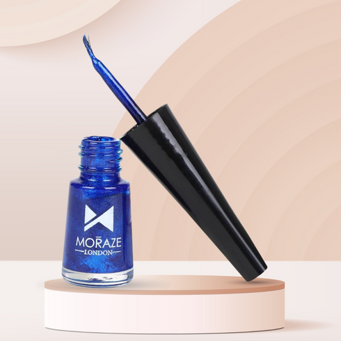 Moraze Cosmetics Pack of 3 Glittery Coloured Eyeliners Green Black and Blue