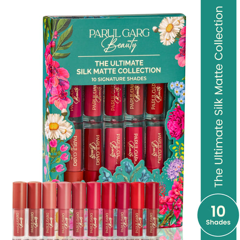 Parul Garg Beauty The Ultimate Silk Matte Collection 10 Signature Shades