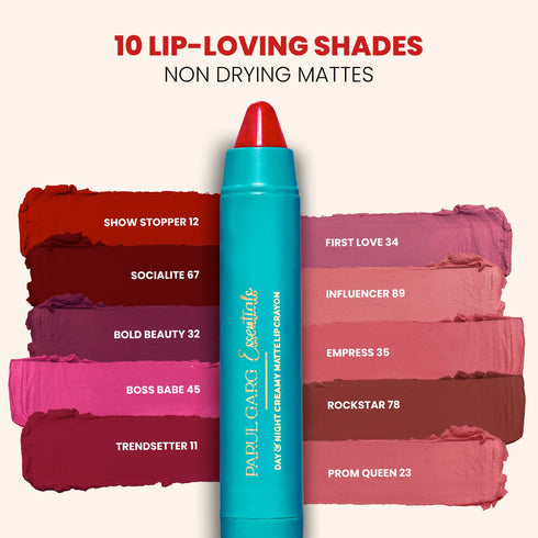 Parul Garg Beauty The Complete Edit 10 Bestselling Lip Crayons