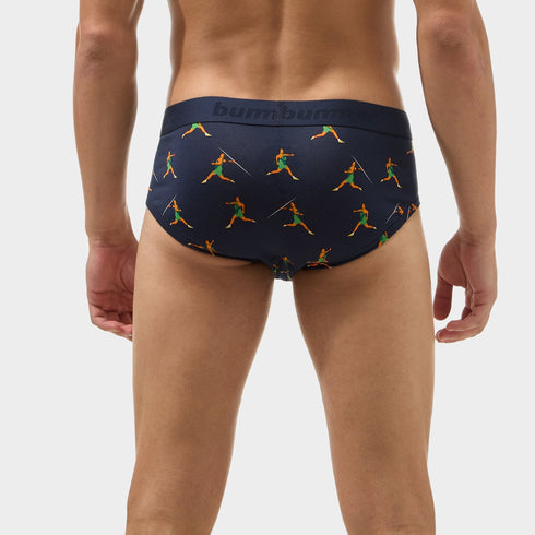 Bummer Cotton Stretch Brief - Jabby
