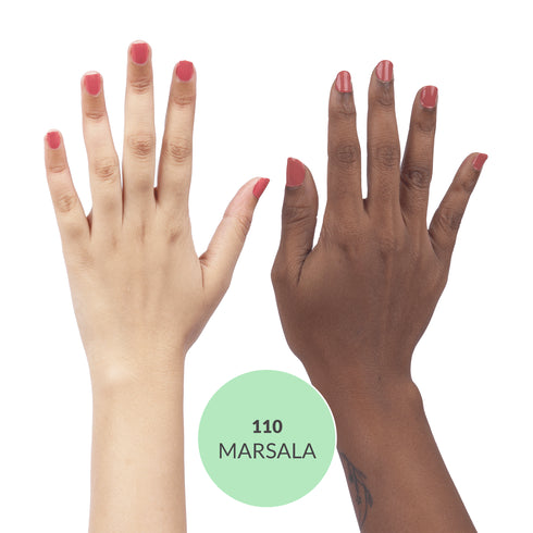 Disguise Happy Healthy Nail Polish Marsala 110