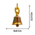 Small Hanging Brass Mandir Bell 244g