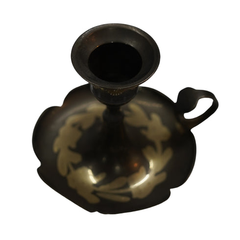Brass Candle Stand with Handle