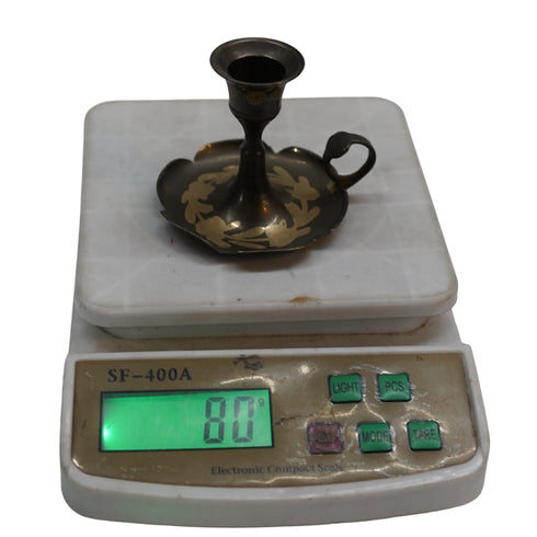 Brass Candle Stand with Handle