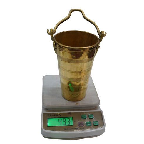 Brass Traditional Bucket 1 Liter