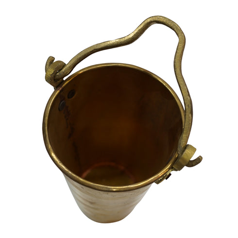 Brass Decorative Bucket 1 Liter