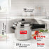 Prestige Popular Virgin Aluminium Precision Weight Valve Pressure Cooker 5 L Silver
